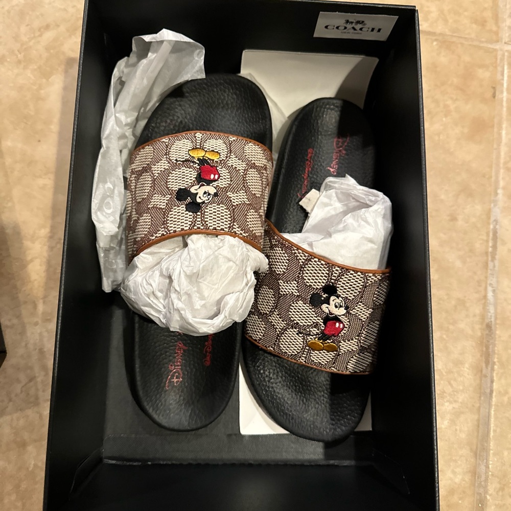 COACH - Disney parks signature textile jacquard w/ Mickey
